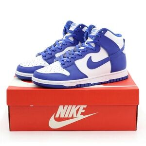 DD1399-102 Nike Dunk Retro High Game Royal Blue White Orange Kentucky men’s sz 8